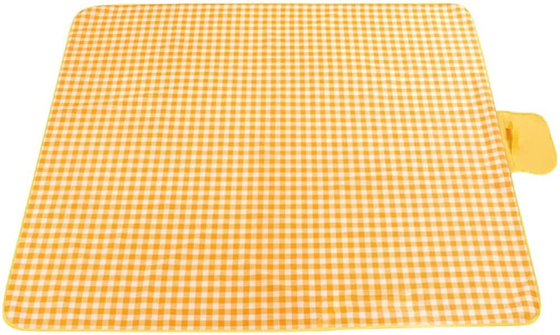 Hotte Picnic Blankets Extra Large 80" x 80" Lightweight Blanket, Thickened Upgrade Oversized XL Folding Waterproof Portable Mat for Outdoor Picnics, Camping, Beach Home & Garden > Lawn & Garden > Outdoor Living > Outdoor Blankets > Picnic Blankets Hotte   
