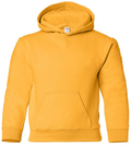 Gildan Kids' Hooded Youth Sweatshirt Apparel & Accessories > Costumes & Accessories > Costumes Gildan (Gold)* Medium 