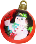 HUANKD Giant Christmas PVC Inflatable Decorated Ball,Christmas Inflatable Outdoor Decorations Holiday inflatables Balls Decoration with Pump (E, XL) Home & Garden > Decor > Seasonal & Holiday Decorations& Garden > Decor > Seasonal & Holiday Decorations HUANKD L X-Large 