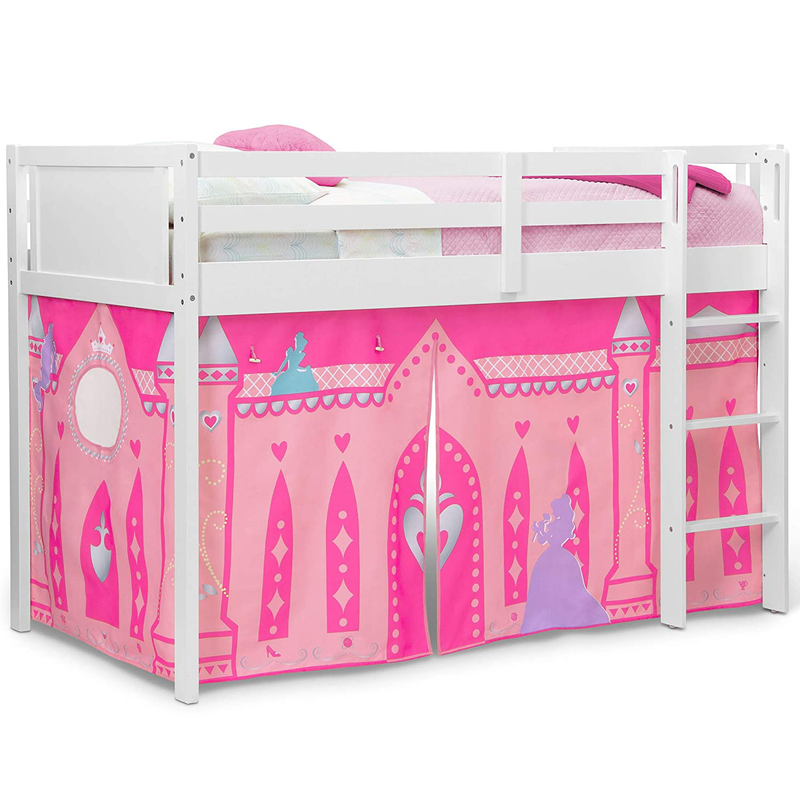 Delta Children Loft Bed Tent Curtain Set for Low Twin, Disney Princess Sporting Goods > Outdoor Recreation > Camping & Hiking > Tent Accessories Delta Children   