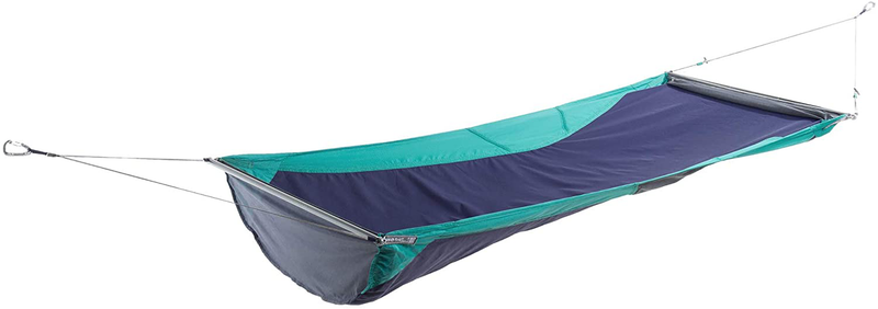 ENO, Eagles Nest Outfitters Skyloft Hammock with Flat and Recline Mode Home & Garden > Lawn & Garden > Outdoor Living > Hammocks Eagles Nest Outfitters Seafoam/Navy  