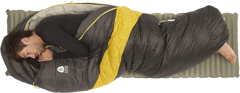 Sierra Designs Nitro 0 Degree Dridown Sleeping Bag Ultralight down Sleeping Bag for Backpacking and Camping for Men & Women