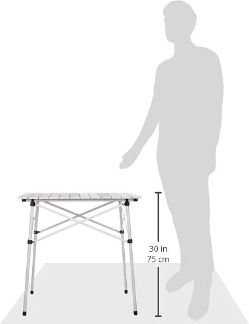 Coleman Outdoor Folding Table | Ultra Compact Aluminum Camping Table, White Sporting Goods > Outdoor Recreation > Camping & Hiking > Camp Furniture Coleman   