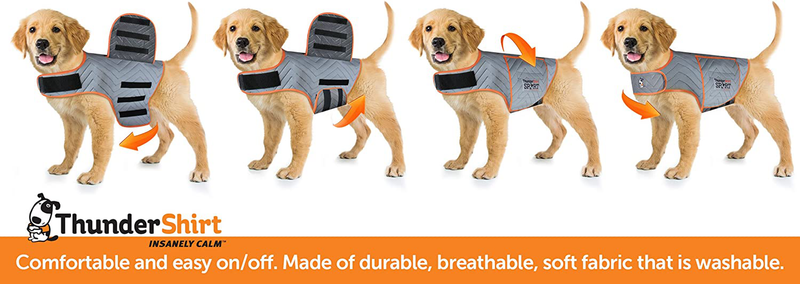 Thundershirt for Dogs, Sport - Dog Anxiety Vest Animals & Pet Supplies > Pet Supplies > Dog Supplies > Dog Apparel Thundershirt   