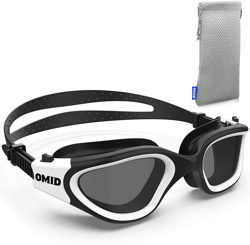 OMID Swim Goggles, Comfortable Polarized Anti-Fog Swimming Goggles for Adult Sporting Goods > Outdoor Recreation > Boating & Water Sports > Swimming > Swim Goggles & Masks OMID C-polarized Smoke  