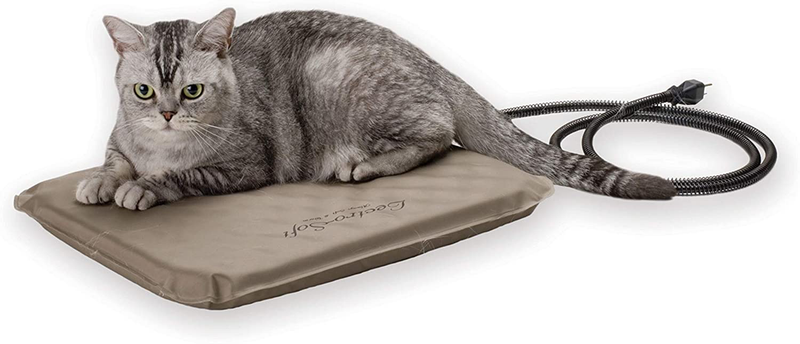 K&H Pet Products Lectro-Soft Outdoor Heated Pet Bed Animals & Pet Supplies > Pet Supplies > Dog Supplies > Dog Beds K&H PET PRODUCTS Retail Box Small (14 x 18 in) 