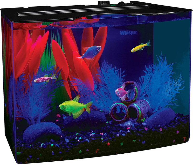 GloFish Aquarium Kit Fish Tank with LED Lighting and Filtration Included Animals & Pet Supplies > Pet Supplies > Fish Supplies > Aquariums GloFish 5-Gallon Crescent Kit  