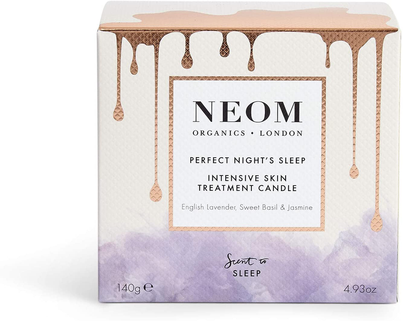 NEOM – Perfect Night’s Sleep Intensive Skin Treatment Candle (4.93 oz) - Nourishing with Essential Oils