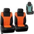FH Group Sports Fabric Car Seat Covers Pair Set (Airbag Compatible), Gray / Black- Fit Most Car, Truck, SUV, or Van Vehicles & Parts > Vehicle Parts & Accessories > Motor Vehicle Parts > Motor Vehicle Seating ‎FH Group Orange  