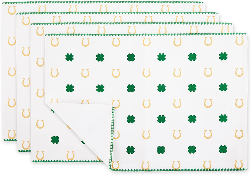DII St. Patrick'S Day Collection Tabletop, Table Runner, 14X74", Shamrock Arts & Entertainment > Party & Celebration > Party Supplies DII   