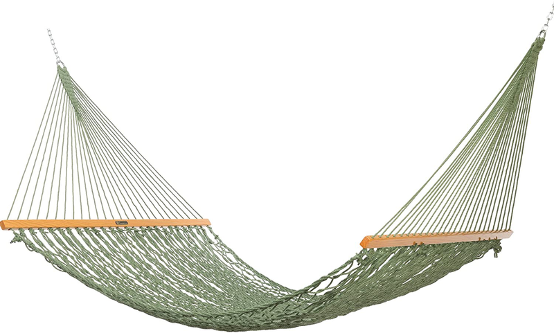 Original Pawleys Island 15DCOT Presidential Oatmeal Duracord Rope Hammock w/ Extension Chains & Tree Hooks, Handcrafted in The USA, Accommodates 2 People, 450 LB Weight Capacity, 13 ft. x 65 in. Home & Garden > Lawn & Garden > Outdoor Living > Hammocks Original Pawleys Island Meadow  