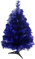 MOJUN Artificial Christmas Tree with Plastic Stand Holder Base, 60cm/2-feet, Black Home & Garden > Decor > Seasonal & Holiday Decorations > Christmas Tree Stands MOJUN Sapphire  