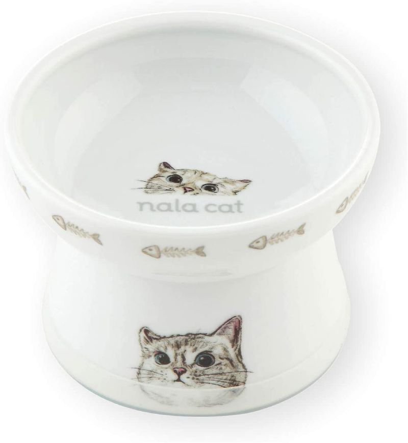 Necoichi Raised Cat Food Bowl, Stress Free, Backflow Prevention, Dishwasher and Microwave Safe, Made to EC & ECC European Standard Animals & Pet Supplies > Pet Supplies > Cat Supplies NECOICHI Nala Cat Limited Edition  