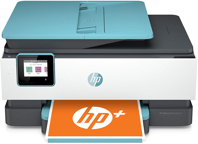 HP Officejet Pro 8035E All-in-One Wireless Color Printer (Basalt), with Bonus 12 Months Free Instant Ink Thru (1L0H6A) Electronics > Print, Copy, Scan & Fax > Printers, Copiers & Fax Machines HP Oasis  