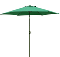Le Papillon 9 ft Outdoor Patio Umbrella Aluminum Table Market Umbrella