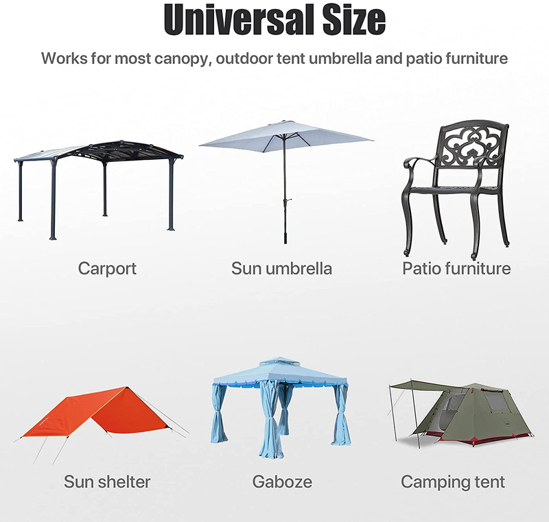 Takytao Canopy Weights,Tent Weights, 4 Pack Tent Gazebo Umbrella Weights Bag Sandbags for Pop Up Canopy Instant Sun Shelter Beach Umbrella (Without Sand) Home & Garden > Lawn & Garden > Outdoor Living > Outdoor Structures > Canopies & Gazebos Takytao   