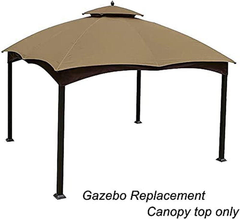 Eurmax Replacement Canopy Top Heavy Duty Gazebo Roof with Air Vent for Lowe's Allen Roth 10X12 Gazebo Cover