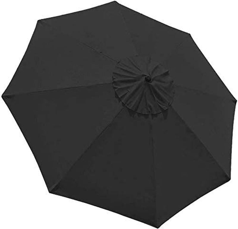 EliteShade 9ft Patio Umbrella Market Table Outdoor Deck Umbrella Replacement Canopy Cover (Canopy Only)(Beige)