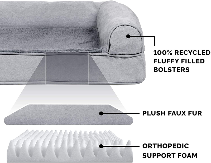 Furhaven Orthopedic Dog Beds for Small, Medium, and Large Dogs, CertiPUR-US Certified Foam Dog Bed Animals & Pet Supplies > Pet Supplies > Dog Supplies > Dog Beds Furhaven   