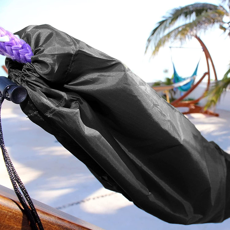SELUGOVE Hammock Sleeve Cover Black Thicken（134" X18"） Protective Waterproof Sleeve for Outdoor Hammocks