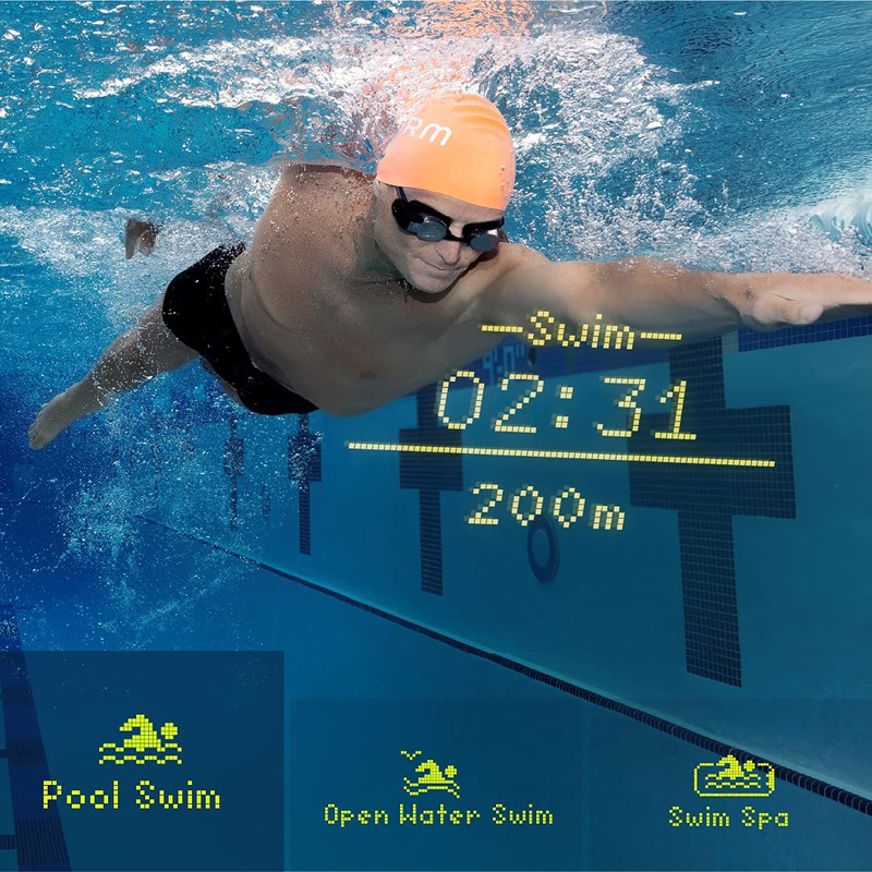 FORM Smart Swim Goggles, Fitness Tracker for Pool, Open Water and Swim Spa with a See-Through Display that Shows your Metrics while Swimming Sporting Goods > Outdoor Recreation > Boating & Water Sports > Swimming > Swim Goggles & Masks FORM   