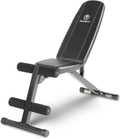 Marcy Multi-Position Workout Utility Bench for Home Gym Weightlifting and Strength Training SB-10115, Black  Marcy Black  