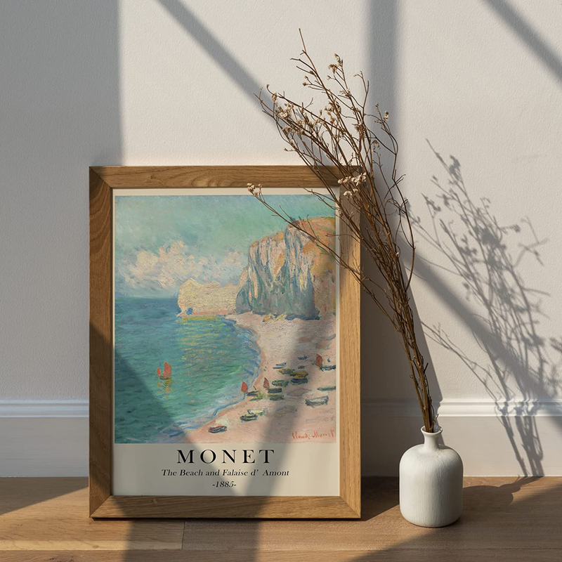Sylvana Workshop - Monet Poster Print, Unframed(8"X10" Set of 3 Wall Decor), Wall Decor Poster Prints, Monet Room Decor, Monet Poster, Monet Wall Art Home & Garden > Decor > Artwork > Posters, Prints, & Visual Artwork Sylvana Workshop   