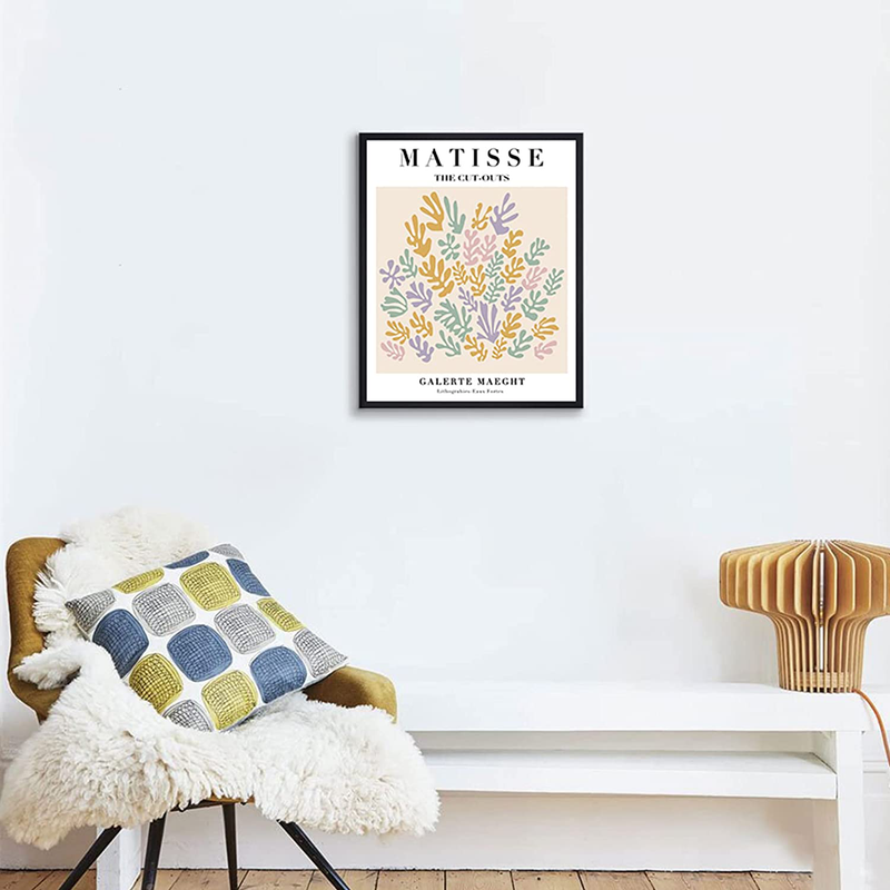 Insimsea Matisse Wall Art Exhibition 11X14In Poster & Prints, Abstract Art Prints UNFRAMED, Boho Wall Posters for Room Aesthetic, Set of 6 Home & Garden > Decor > Artwork > Posters, Prints, & Visual Artwork InSimSea   