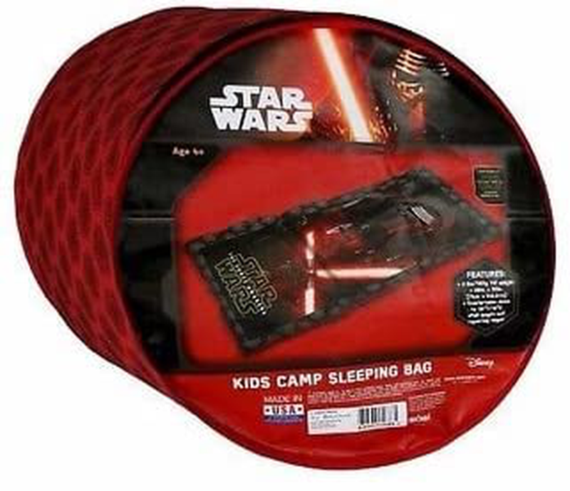 Exxel Star Wars 7 the Force Awakens Kids Camp Sleeping Bag