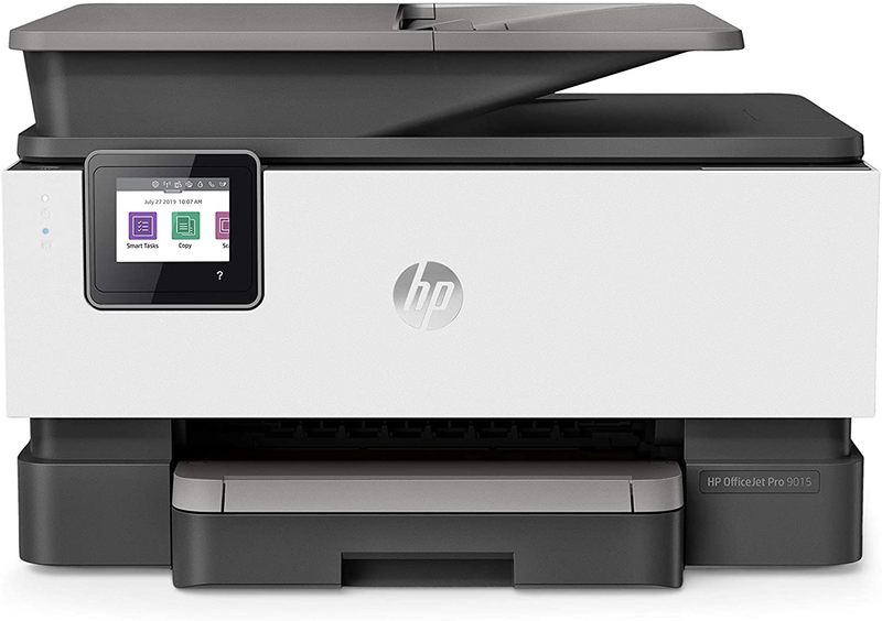 HP OfficeJet Pro 9015 All-in-One Wireless Printer, with Smart Home Office Productivity, HP Instant Ink, Works with Alexa (1KR42A) Electronics > Print, Copy, Scan & Fax > Printers, Copiers & Fax Machines HP 9015 - standard Printer 
