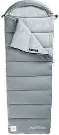 Naturehike Camping Sleeping Bag - 3 Season Warm & Cool Weather - Summer, Spring, Fall, Lightweight, Waterproof for Adults & Kids - Camping Gear Equipment, Traveling, and Outdoors Sporting Goods > Outdoor Recreation > Camping & Hiking > Sleeping Bags Naturehike M400-Gray  
