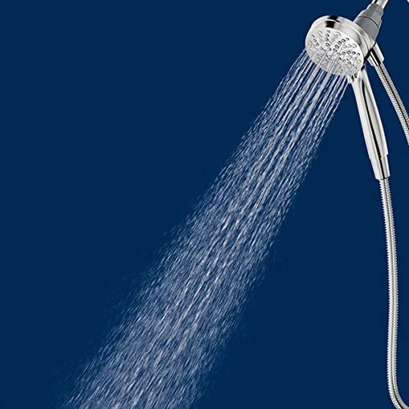 Moen 26100EP Engage Magnetix 3.5-Inch Six-Function Handheld Showerhead with Eco-Performance Magnetic Docking System, Chrome