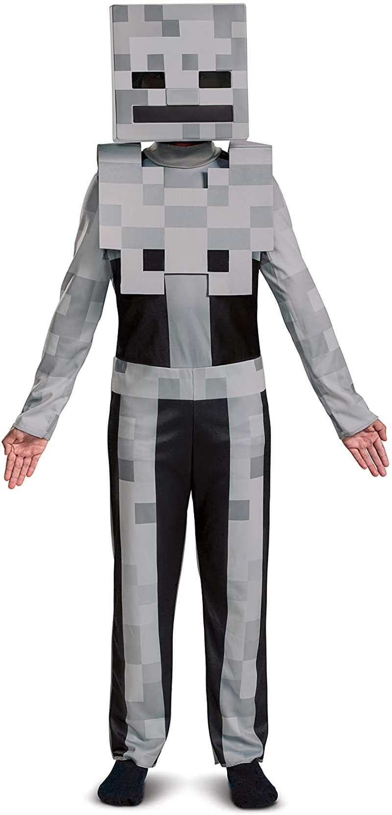 Kids Minecraft Classic Skeleton Costume Apparel & Accessories > Costumes & Accessories > Costumes Disguise Medium (7-8)  