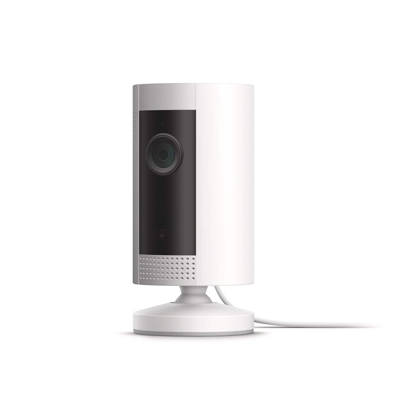 Ring Indoor Cam, Compact Plug-In HD security camera with two-way talk, Works with Alexa - White Cameras & Optics > Cameras > Surveillance Cameras Ring   