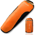 FARLAND Sleeping Bags 20℉ for Adults Teens Kids with Compression Sack Portable and Lightweight for 3-4 Season Camping, Hiking,Waterproof, Backpacking and Outdoors Sporting Goods > Outdoor Recreation > Camping & Hiking > Sleeping BagsSporting Goods > Outdoor Recreation > Camping & Hiking > Sleeping Bags FARLAND Red & Black/Left Zipper Mummy 