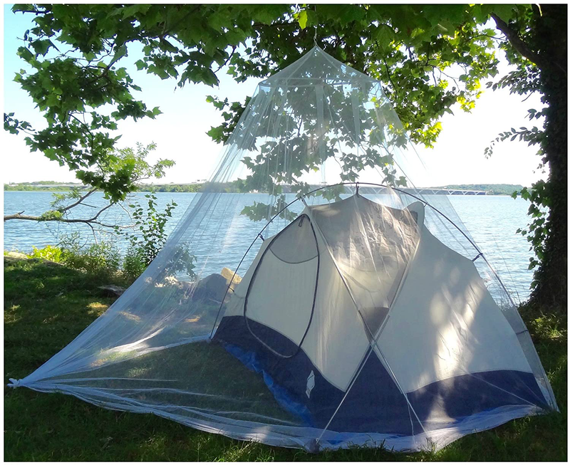 Tedderfield Premium X Large Mosquito Net for Single to California King Size Beds, Conical Netting, Spacious Canopy: Extra Wide and Long, Indoor Outdoor Use, Ideal Travel Net, No Chemicals on Netting Sporting Goods > Outdoor Recreation > Camping & Hiking > Mosquito Nets & Insect Screens Tedderfield   