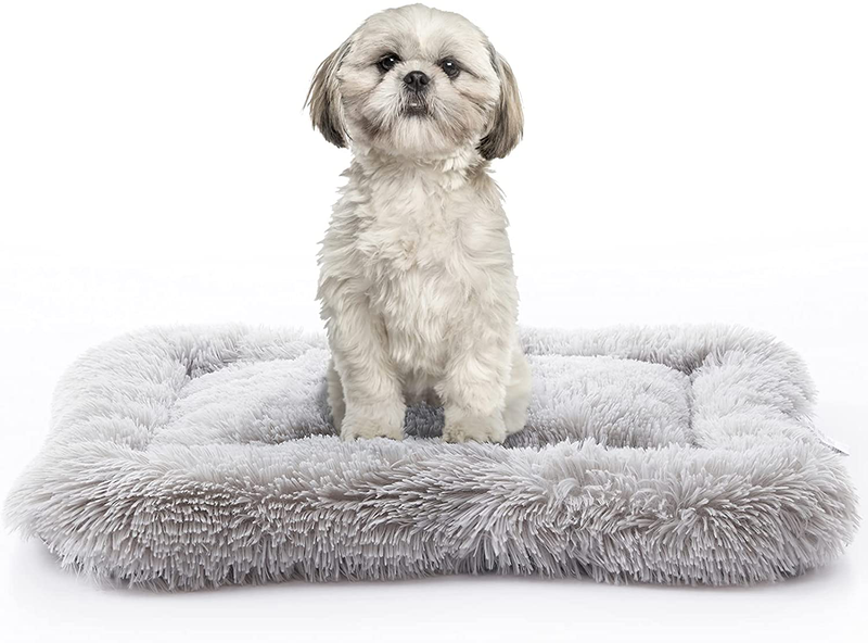 METCHIC Dog Crate Beds Small Dogs, Calming Dog Beds Crate Pads, Dog Crate Mats Machine Washable Animals & Pet Supplies > Pet Supplies > Dog Supplies > Dog Beds METCHIC S (24 X 18'')  