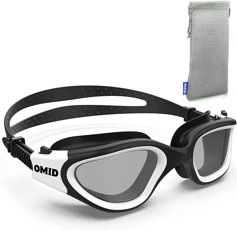 OMID Swim Goggles, Comfortable Polarized Anti-Fog Swimming Goggles for Adult Sporting Goods > Outdoor Recreation > Boating & Water Sports > Swimming > Swim Goggles & Masks OMID C1-bright Polarized Smoke  