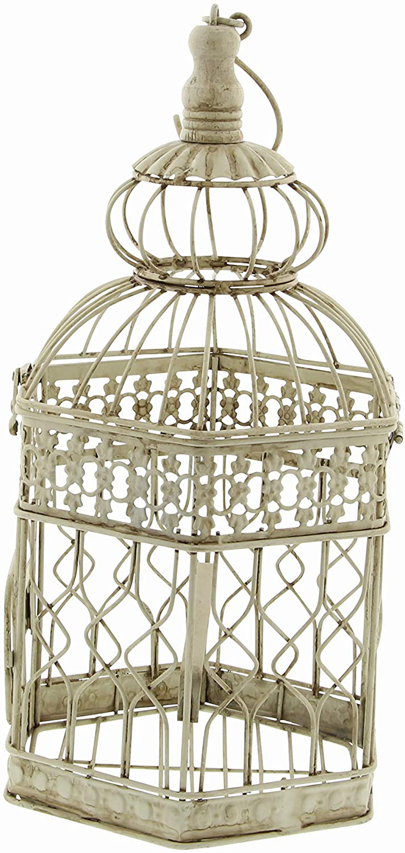 Deco 79 Metal Bird Cage, 21-Inch and 18-Inch, Set of 2 Animals & Pet Supplies > Pet Supplies > Bird Supplies > Bird Cages & Stands D'Eco   