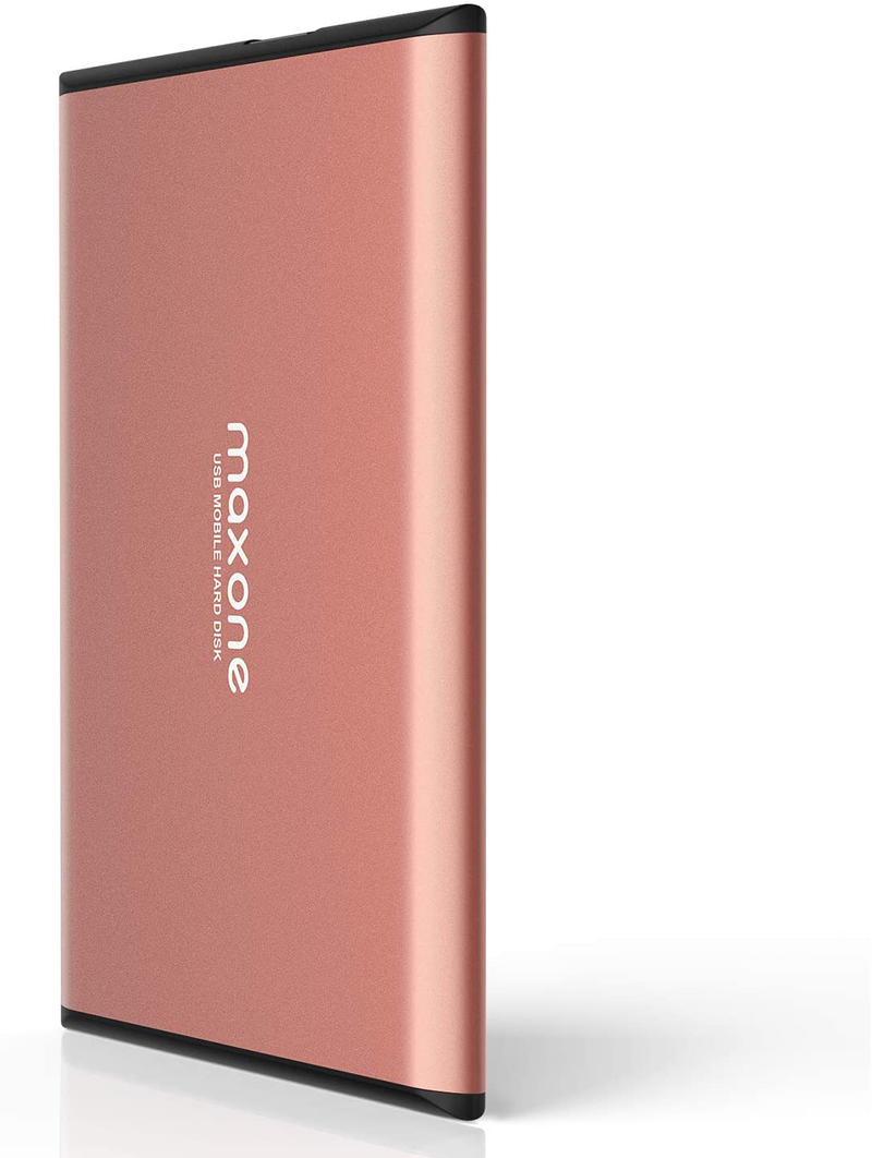 Maxone 500GB Ultra Slim Portable External Hard Drive HDD USB 3.0 for PC, Mac, Laptop, PS4, Xbox one - Charcoal Grey Electronics > Electronics Accessories > Computer Components > Storage Devices > Hard Drives Maxone Rose Pink 250GB 