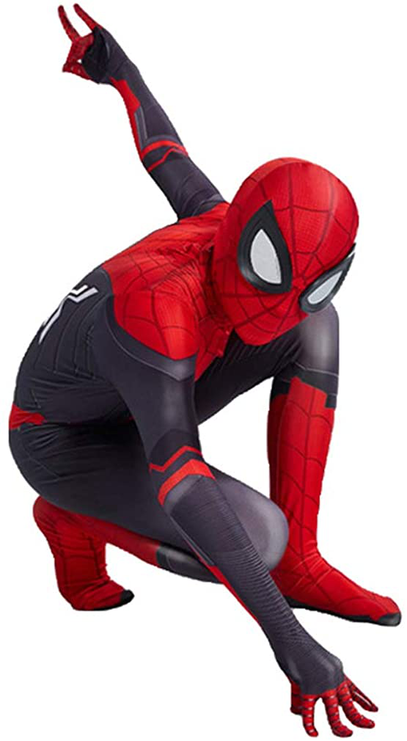 Superhero Costume Bodysuit for Kids Spandex Zentai Halloween Cosplay Jumpsuit 3D Style Apparel & Accessories > Costumes & Accessories > Costumes BOMLY   