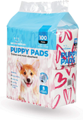 Puppy Training Pads for Large Breeds by Best Pet Supplies Animals & Pet Supplies > Pet Supplies > Dog Supplies > Dog Diaper Pads & Liners Best Pet Supplies Pink Heart 22 x 22.5" (Pack of 100) 