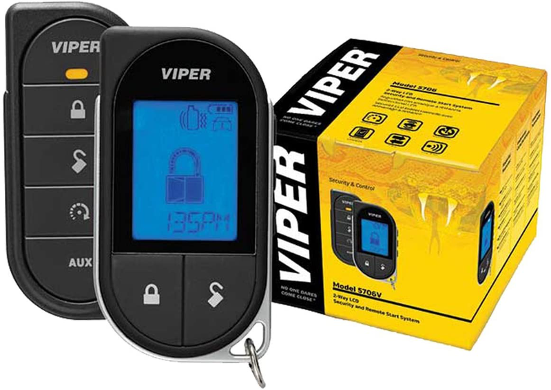 Viper 5706V 2-Way Car Security with Remote Start System Vehicles & Parts > Vehicle Parts & Accessories > Vehicle Safety & Security > Vehicle Alarms & Locks > Automotive Alarm Systems Viper   