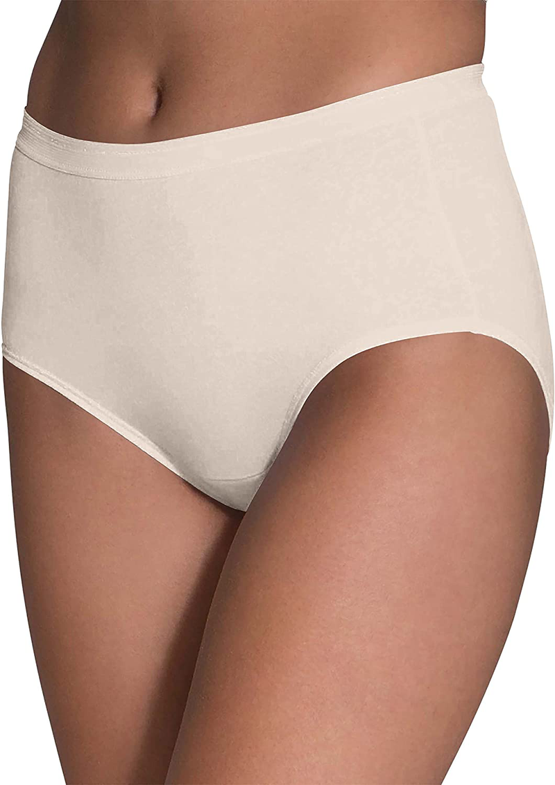 Fruit of the Loom Women's Tag Free Cotton Brief Panties (Regular & Plus Size) Apparel & Accessories > Clothing > Underwear & Socks > Underwear Fruit of the Loom   