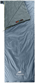 Naturehike Envelope Sleeping Bag – Ultralight Portable, Waterproof, Compact,Comfortable with Compression Sack - 3 Season Sleeping Bags for Traveling, Camping, Hiking, Outdoor Activities Sporting Goods > Outdoor Recreation > Camping & Hiking > Sleeping Bags Naturehike XL-Shadow Blue  