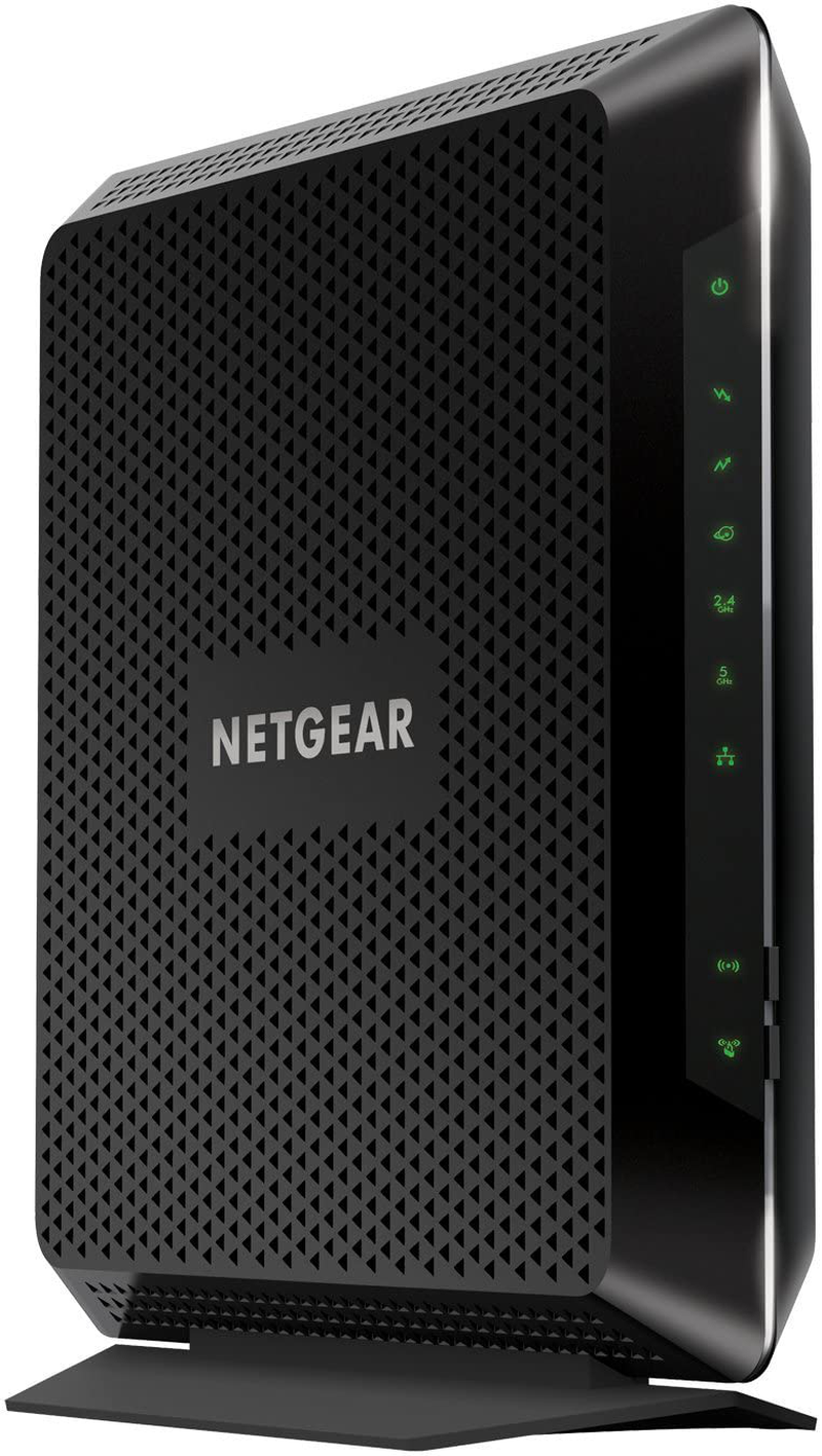 NETGEAR Nighthawk Cable Modem Wi-Fi Router Combo C7000-Compatible with Cable Providers Including Xfinity by Comcast, Spectrum, Cox for Cable Plans Up to 400 Mbps | AC1900 Wi-Fi Speed | DOCSIS 3.0 Electronics > Networking > Modems NETGEAR 400Mbps Max Download | WiFi AC1900  