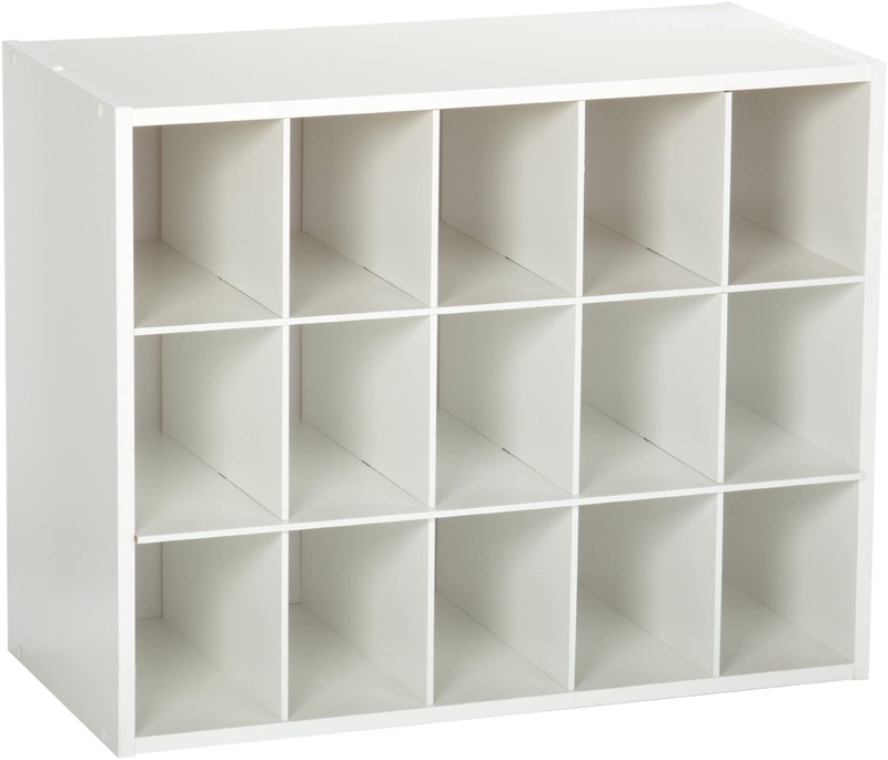 Closetmaid 8983 Stackable 15-Unit Organizer, White Furniture > Cabinets & Storage > Armoires & Wardrobes ClosetMaid White Organizer 15-Unit Organizer