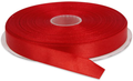 Topenca Supplies 3/8 Inches x 50 Yards Double Face Solid Satin Ribbon Roll, White Arts & Entertainment > Hobbies & Creative Arts > Arts & Crafts > Art & Crafting Materials > Embellishments & Trims > Ribbons & Trim Topenca Supplies Red 1/2" x 50 yards 