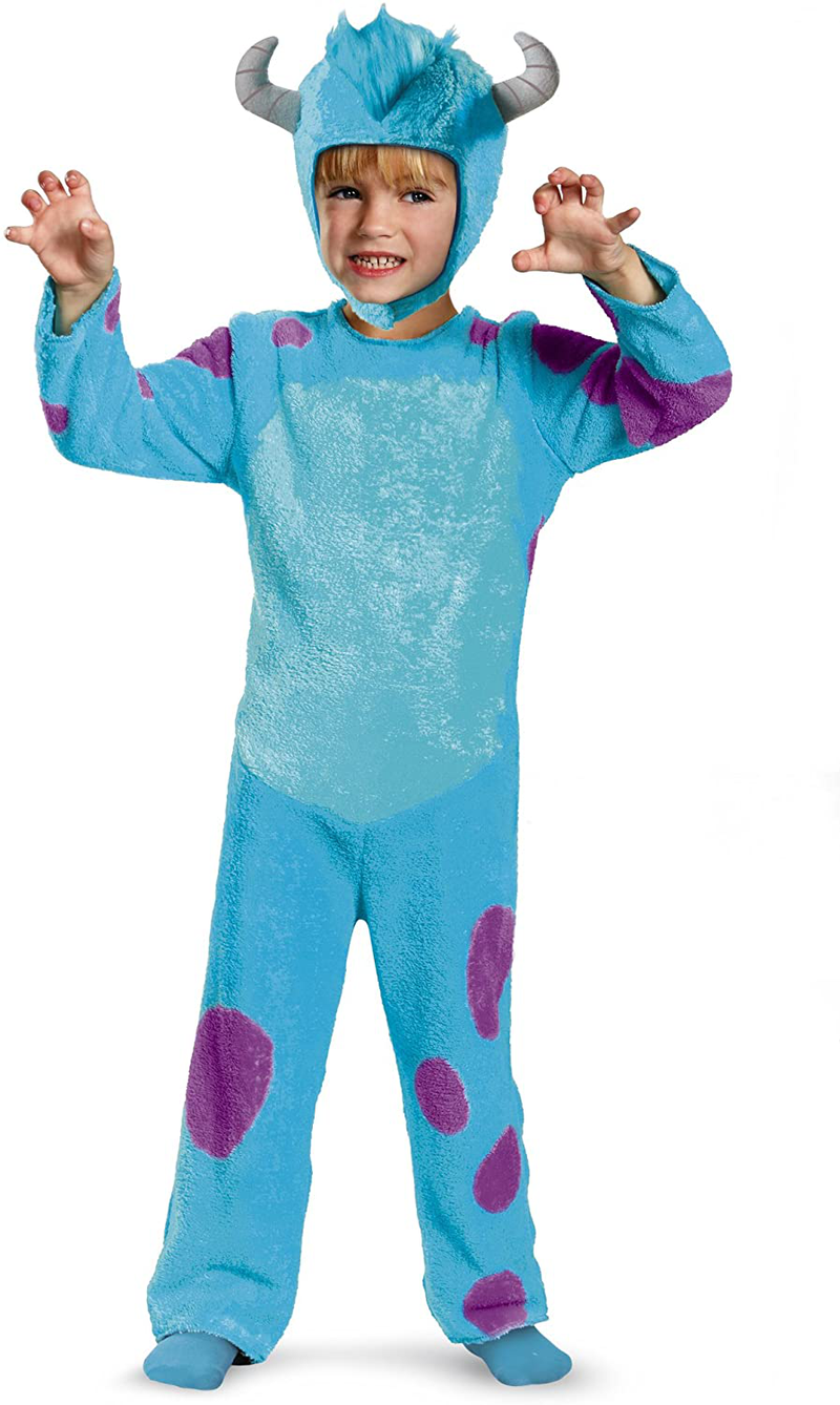 Disney Pixar Monsters University Sulley Toddler Classic Costume, 3T-4T Apparel & Accessories > Costumes & Accessories > Costumes Disguise Costume Medium (3T-4T) 