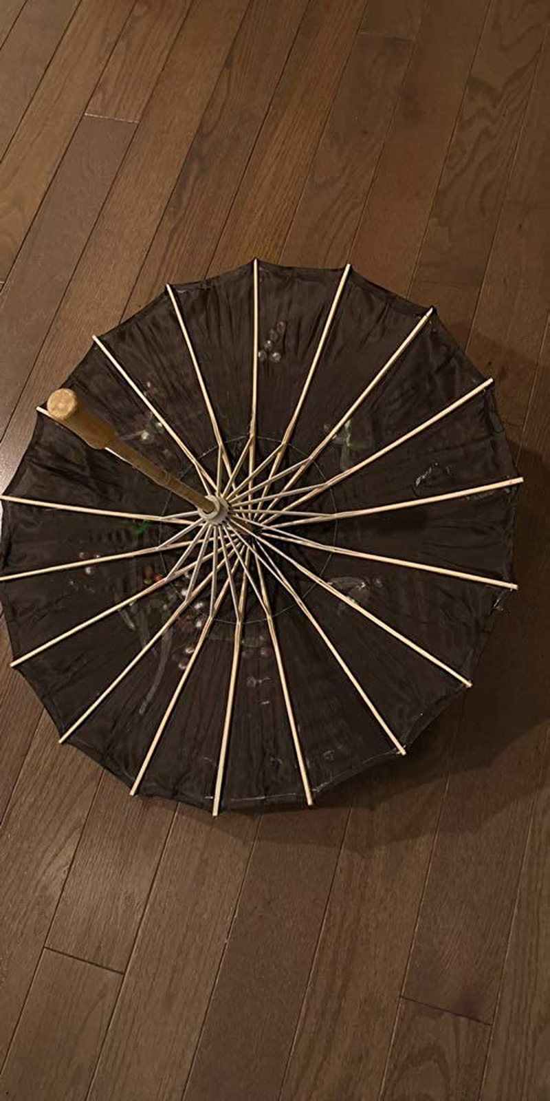 TJ GLOBAL 22" Kid's Chinese Japanese Umbrella Parasol for Wedding Parties, Photography, Costumes, Cosplay, Decoration (Black) Home & Garden > Lawn & Garden > Outdoor Living > Outdoor Umbrella & Sunshade Accessories TJ GLOBAL   